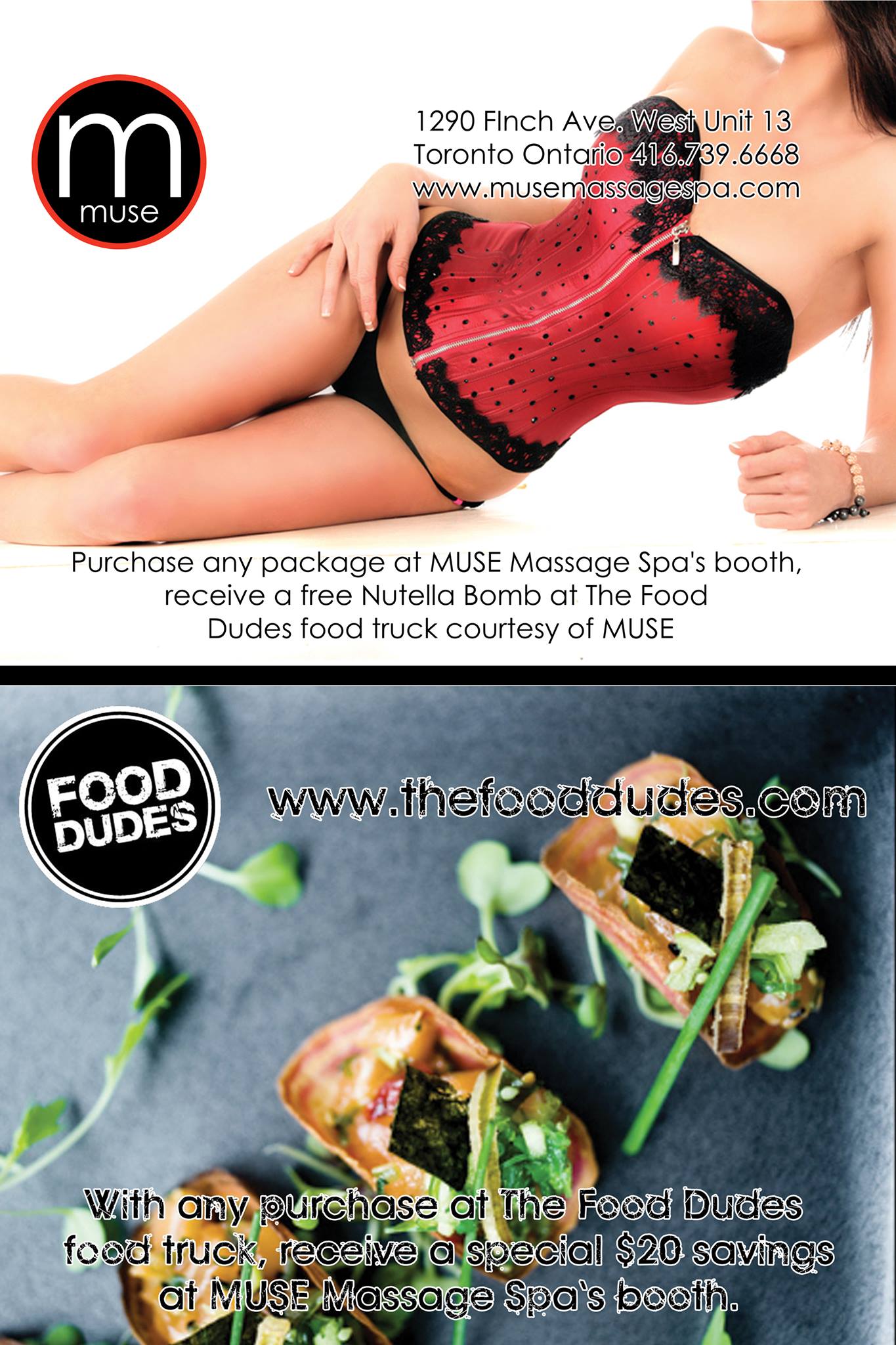 Food Dudes Flyer